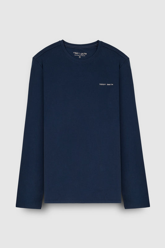 Achat T-shirt col rond THE TEE 2 ML US NAVY