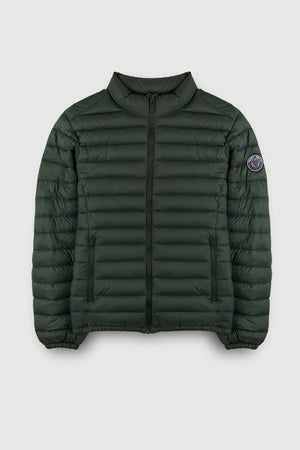 Blouson léger col montant BLIGHT VERT SCARABE