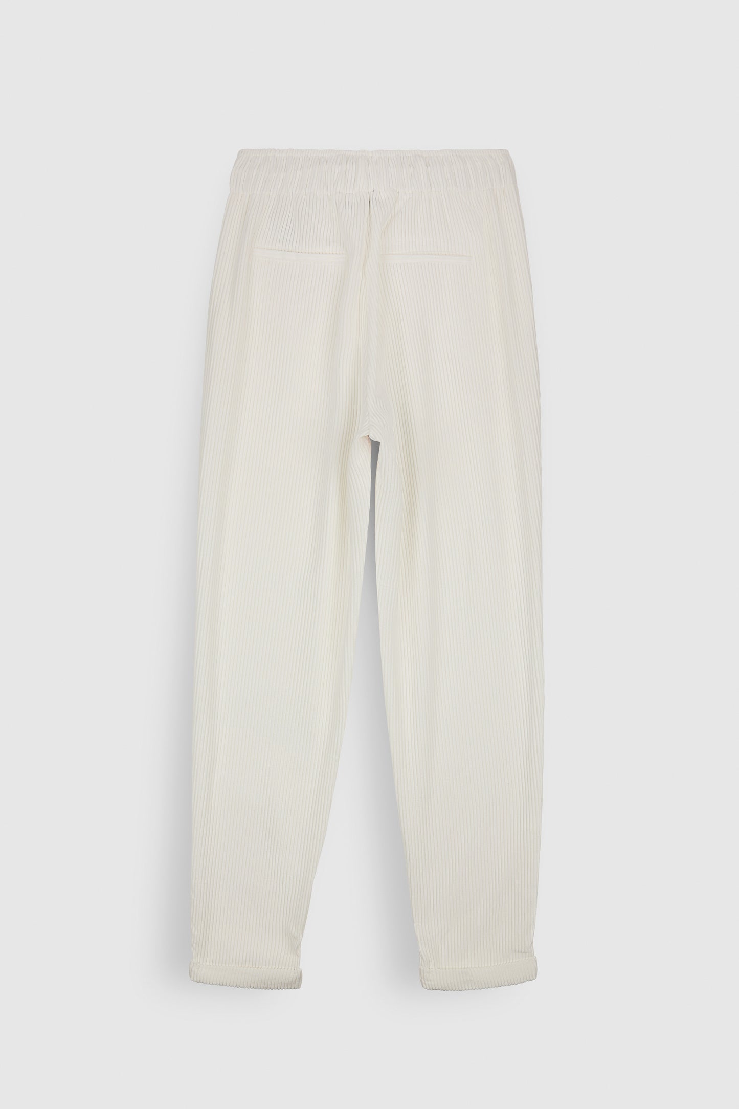 Pantalon TEDDY VELOURS MIDDLE WHITE