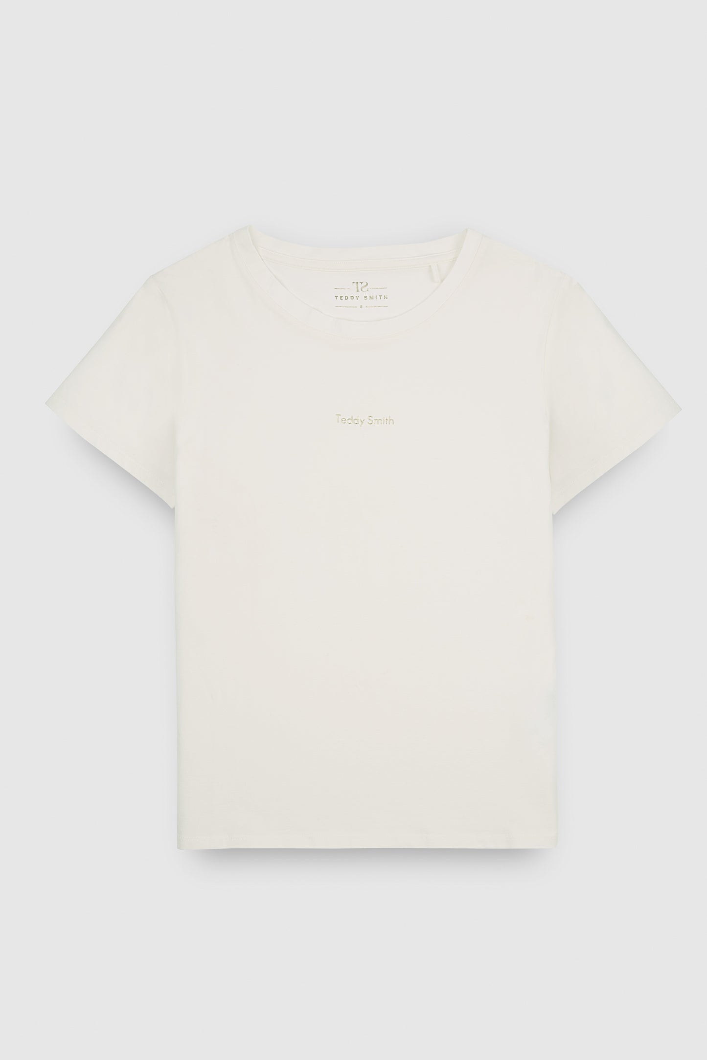 T-shirt col rond T-RIBELLE MC MIDDLE WHITE