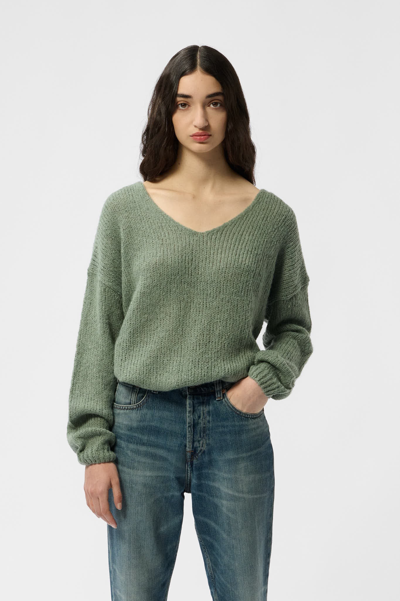 Pull col V P-MOLLY BALTIC GREEN