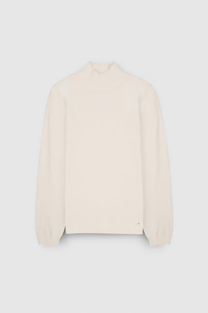 Pull près du corps P-CONNIE MIDDLE WHITE