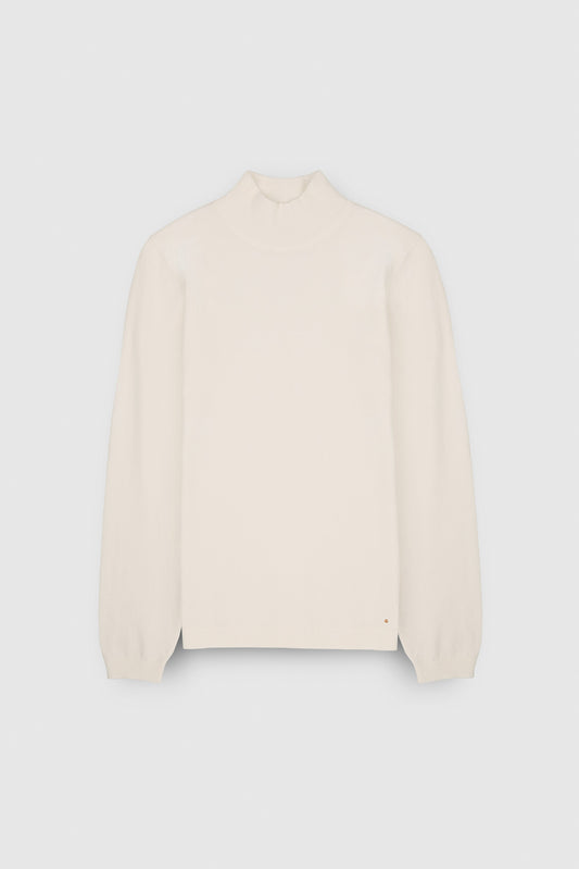 Achat Pull près du corps P-CONNIE MIDDLE WHITE