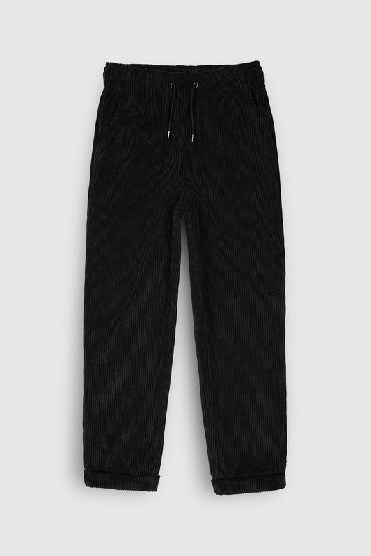 Achat Pantalon TEDDY VELOURS JR NOIR