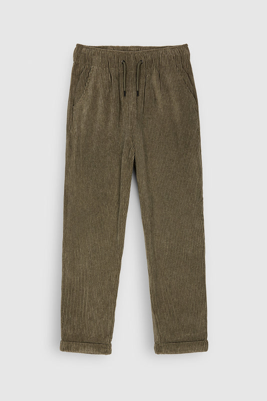 Achat Pantalon TEDDY VELOURS JR TURBULENCE KAKI