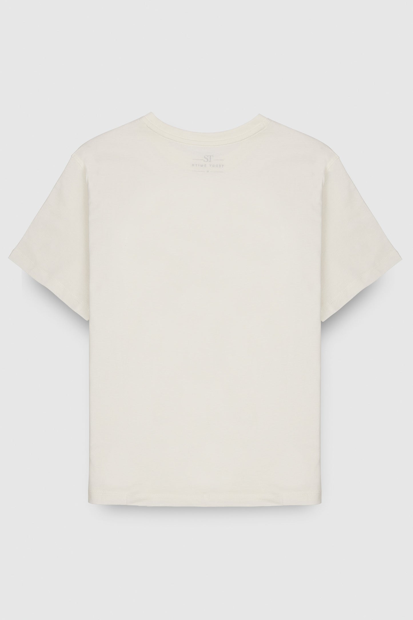 T-shirt T-LOU MC JR MIDDLE WHITE