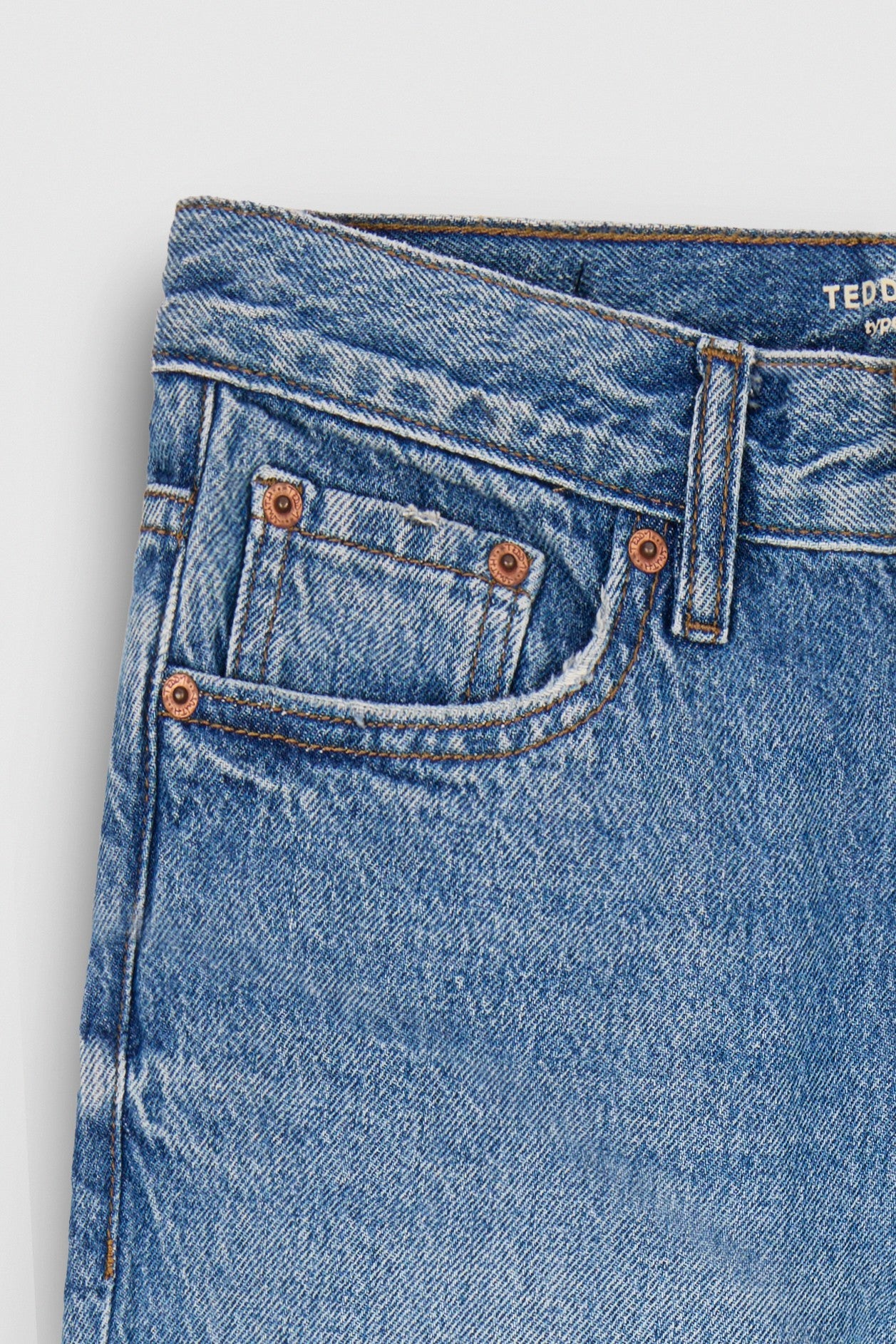 Jean coupe 5 poches DAD PANT JR VINTAGE/INDIGO