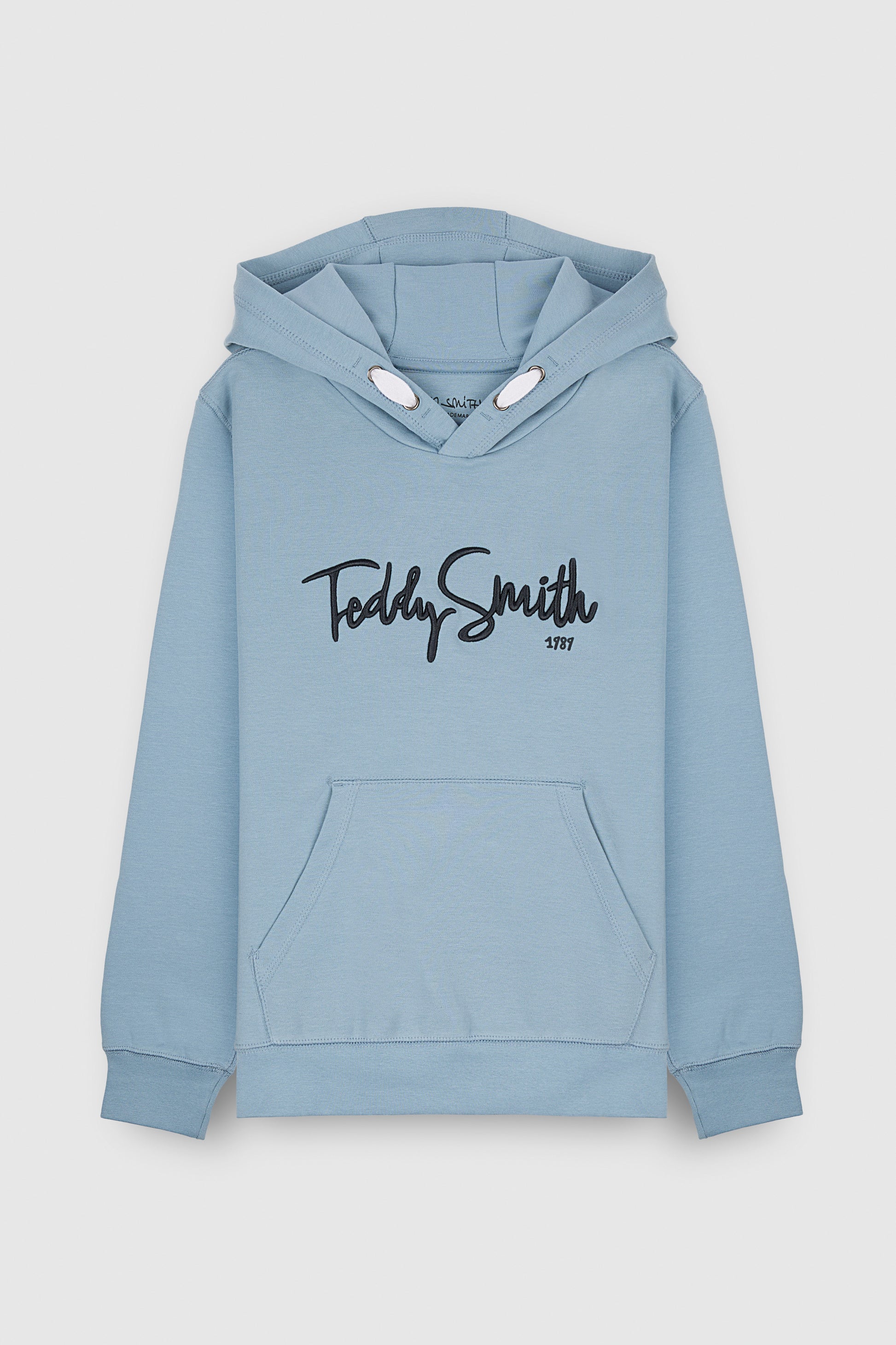 Sweat Teddy Pull Teddy Smith Bleu Sweat Capuche Hoodie Teddy Smith