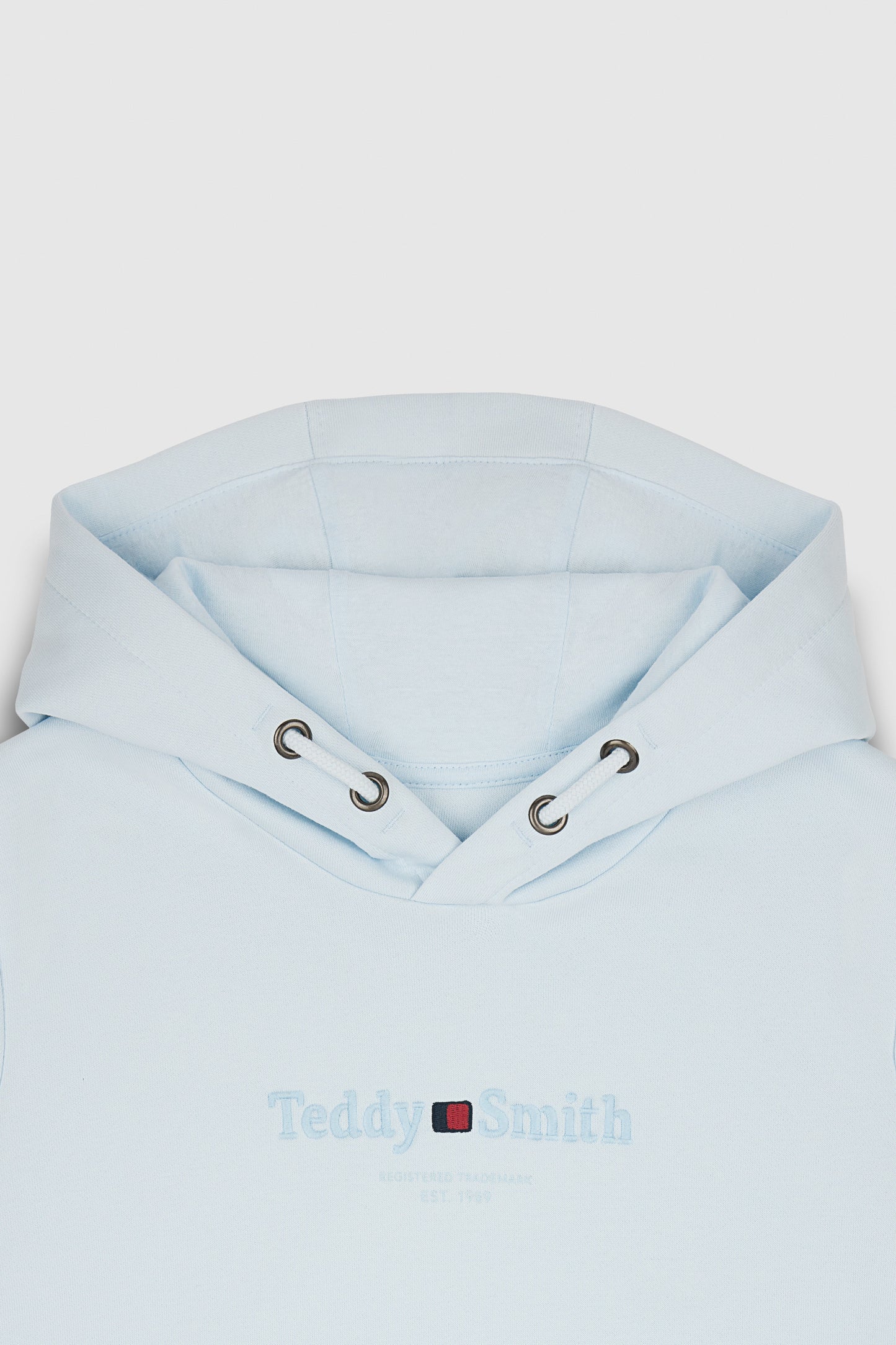 Sweat à capuche S-JIM HOODY JR BLEU CLAIR