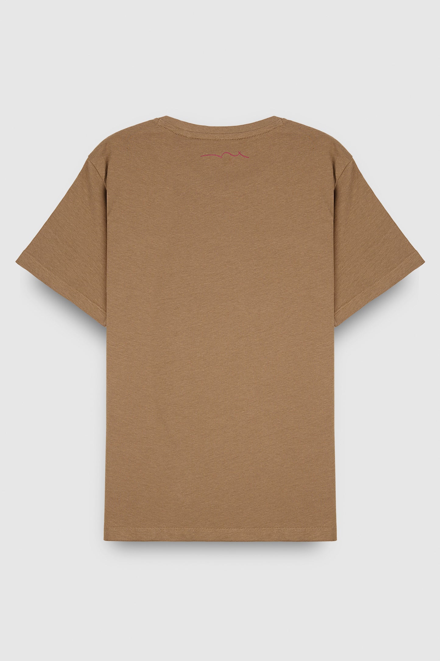 T-shirt col rond manches courtes T-EVAN MC JR CHATAIN