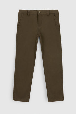 Pantalon P-DOUG CHINO RAVEN KAKI