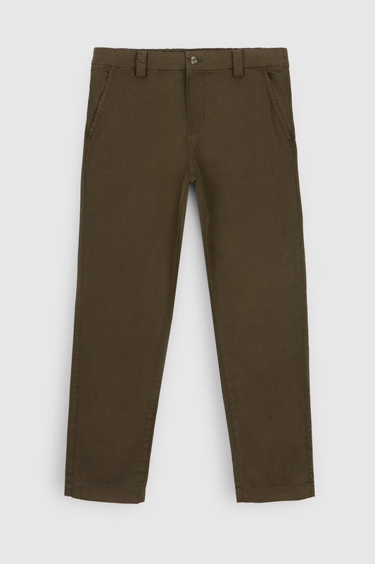 Achat Pantalon P-DOUG CHINO RAVEN KAKI