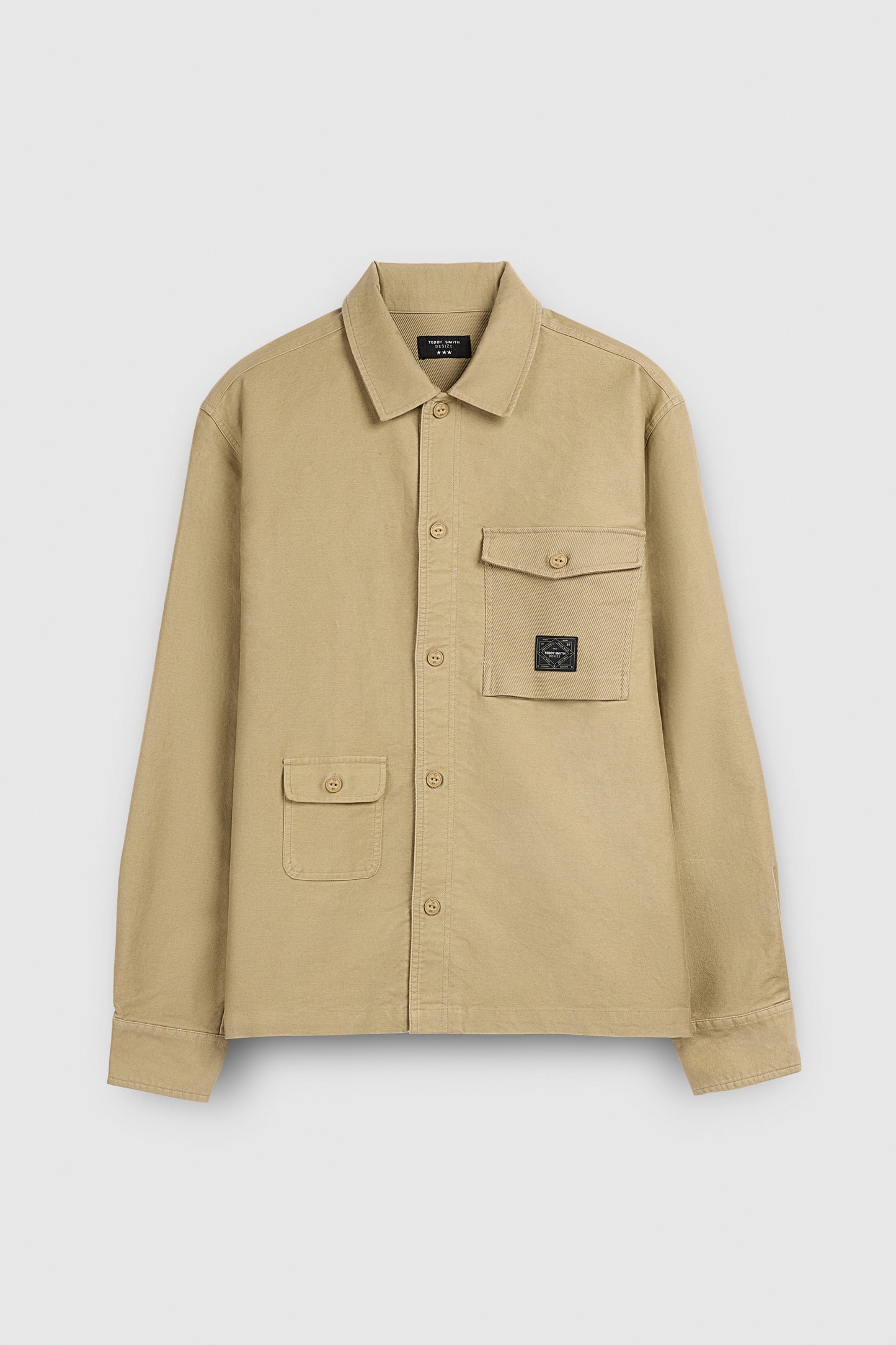 Chemise C-HINRICH ML WORKER BEIGE