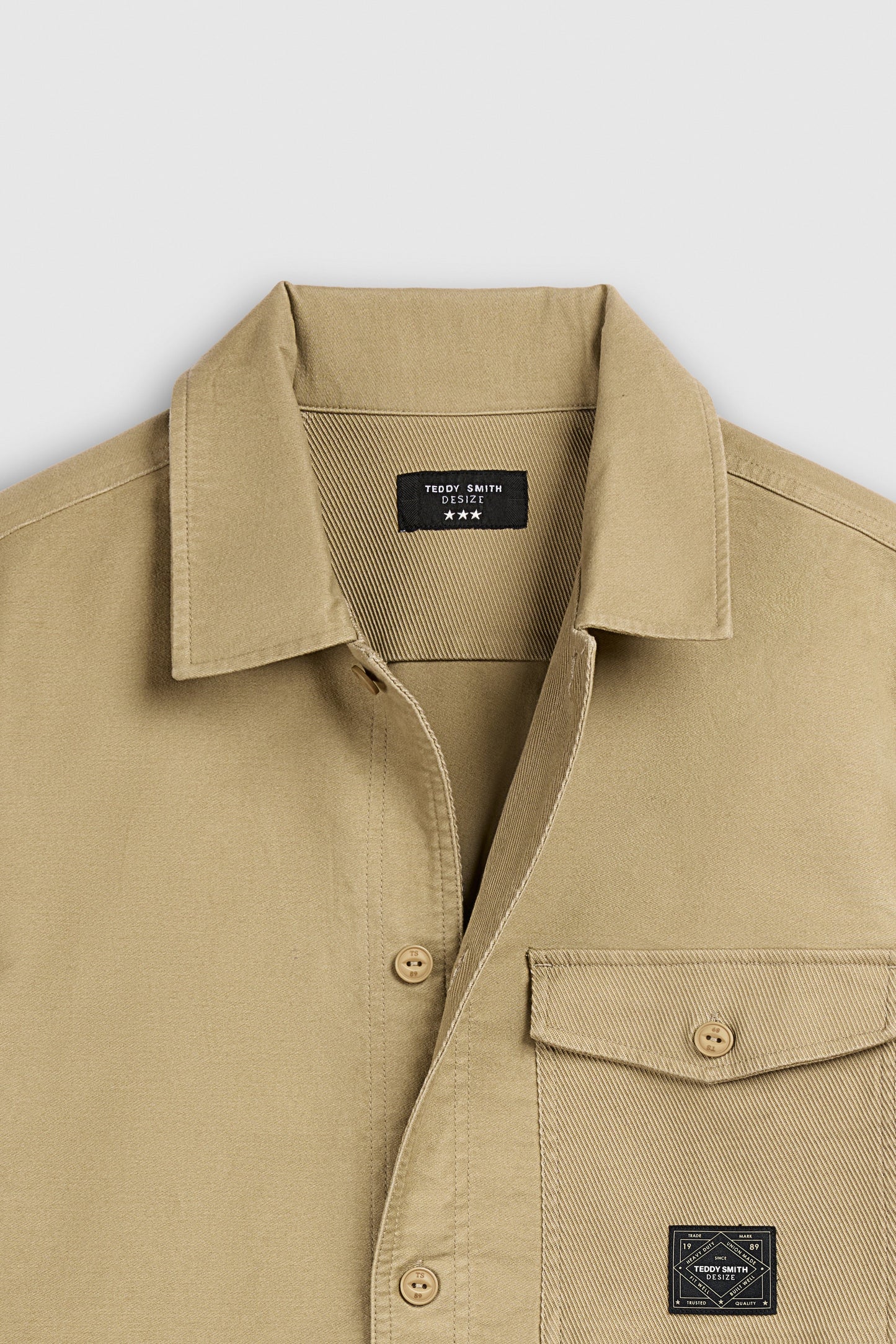 Chemise C-HINRICH ML WORKER BEIGE