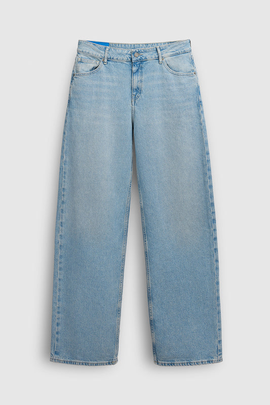 Achat Jean TOMBOY FRIPP / INDIGO CLAIR