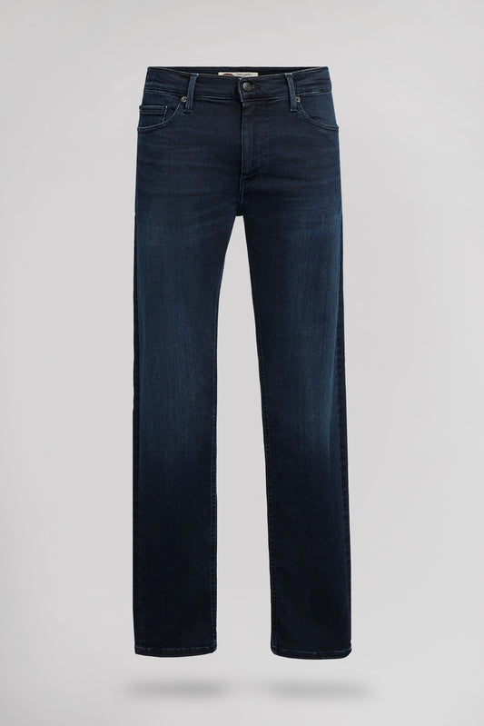 Achat Jean coupe regular slim ROCK DUAL MOVE longueur 32 BLUE BLACK