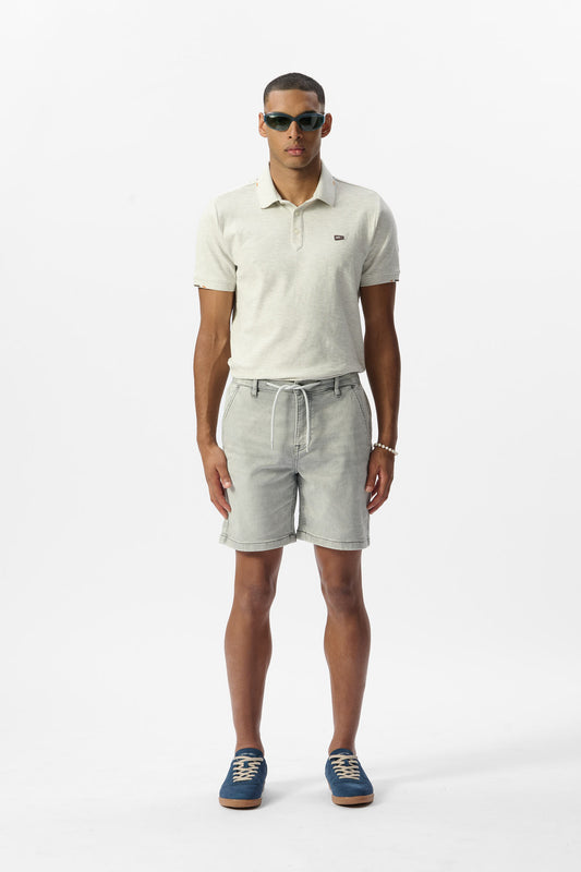 Achat Short S-DOOBY CHINO S GRIS CLAIR
