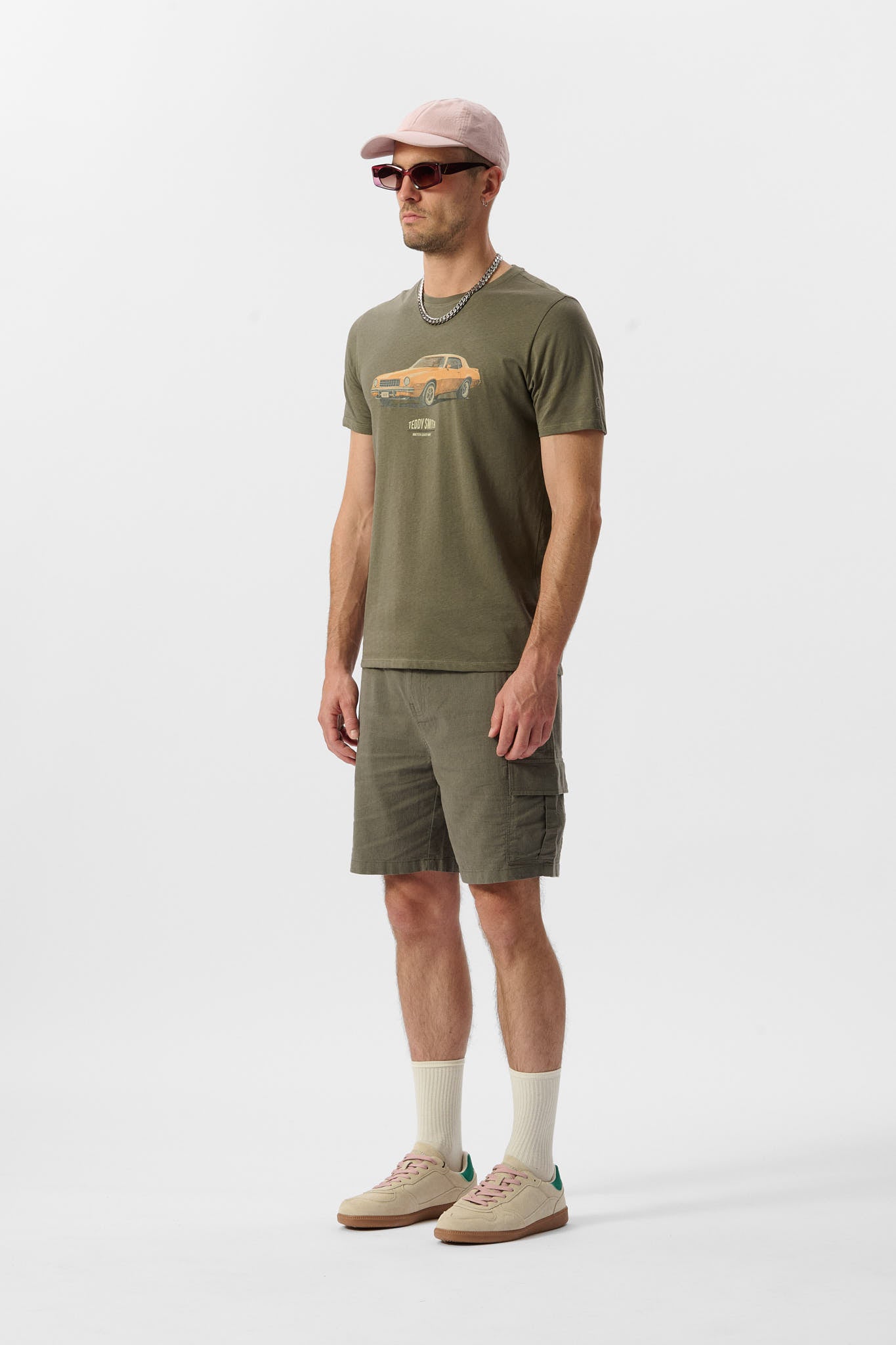 Short S-LINEN CARGO S TURBULENCE KAKI