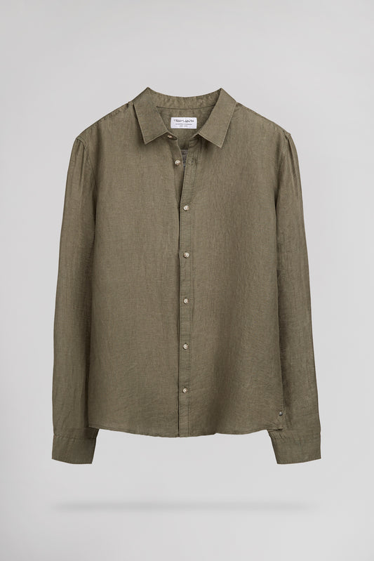 Achat Chemise C-LINEN ML TURBULENCE KAKI