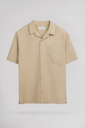Chemise C-LEONARD MC BEIGE