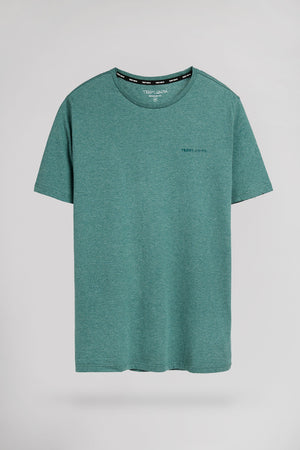 T-shirt T-NARK CHINE MC DARK EMERALD CHINE