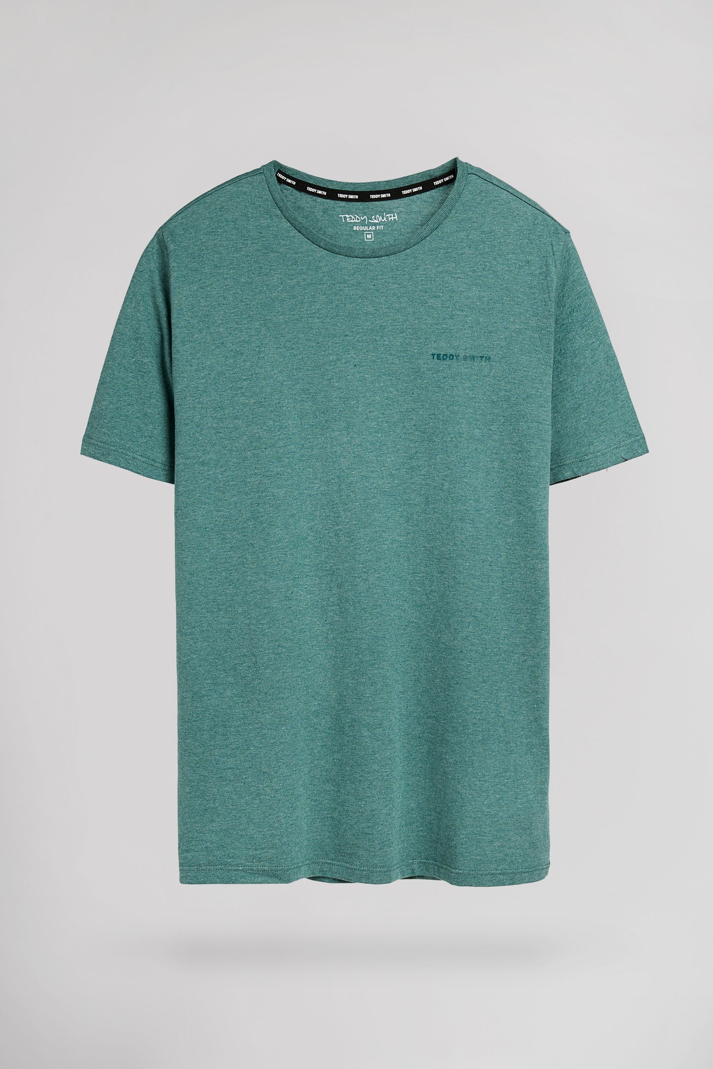 T-shirt T-NARK CHINE MC DARK EMERALD CHINE