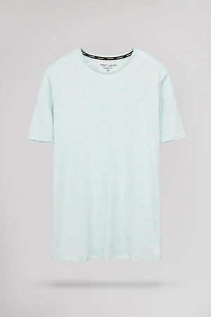 T-shirt T-NARK CHINE MC BLEACH MENTHOL CHINE