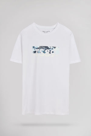 T-shirt T-EZIO 2 MC BLANC/FLORAL