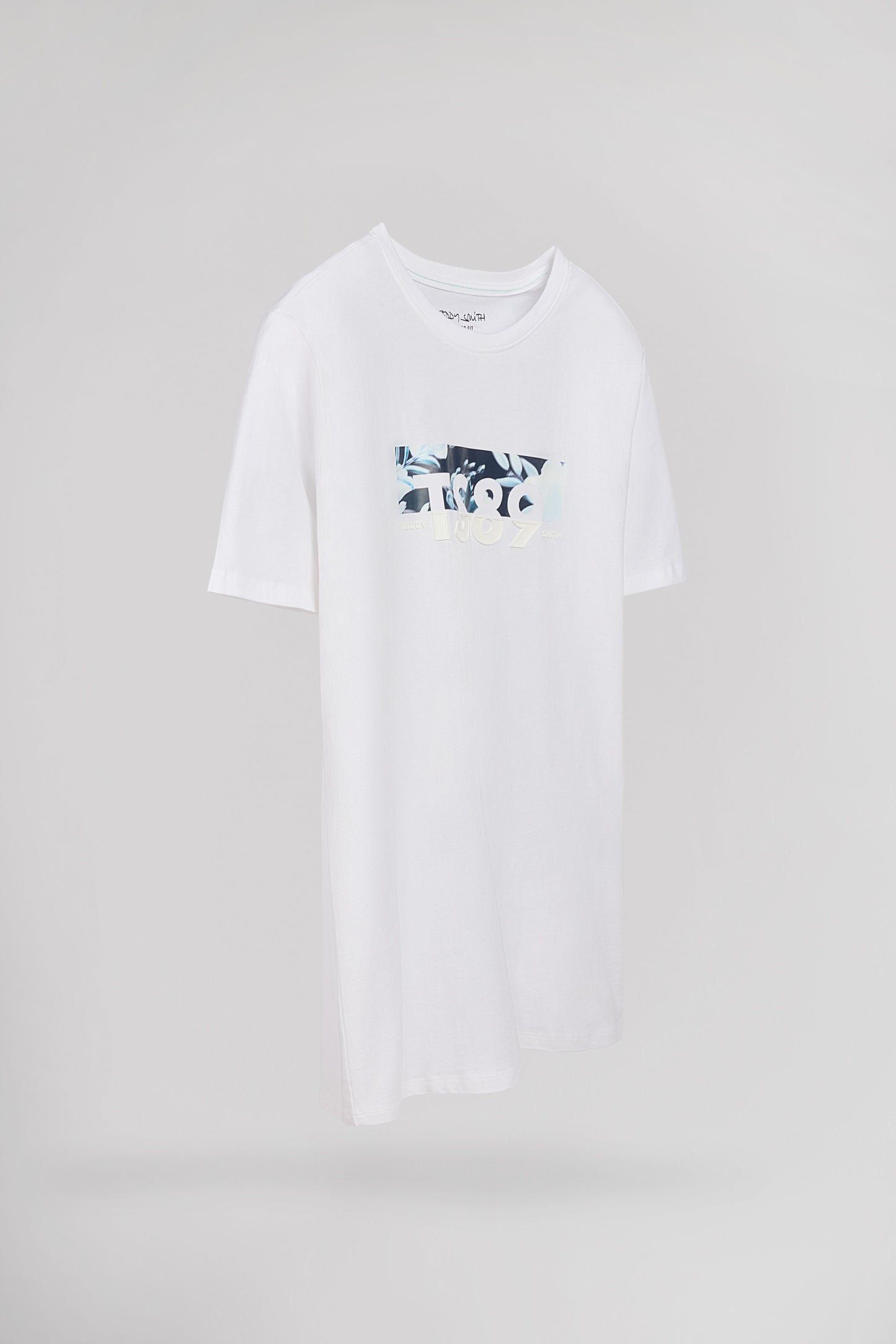 T-shirt T-EZIO 2 MC BLANC/FLORAL