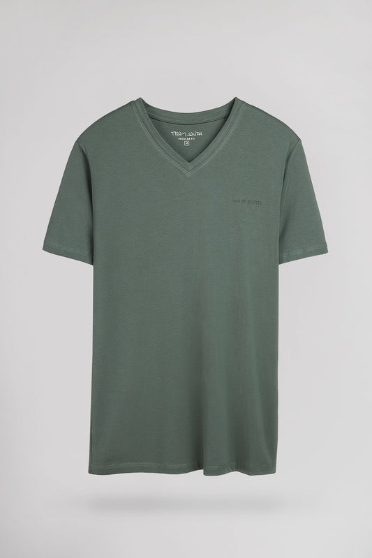 Achat T-shirt TAWAX 2 MC VINTAGE KAKI