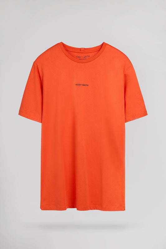 Hartford : Chemise Charlot en lin rayé orange : - Cool Chic Mode Hartford : Chemise Charlot en lin rayé orange : - Cool Chic Mode