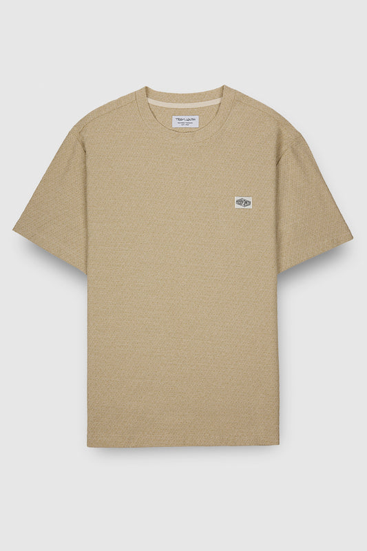 Achat T-shirt T-JED MC CREAM - Teddy Smith