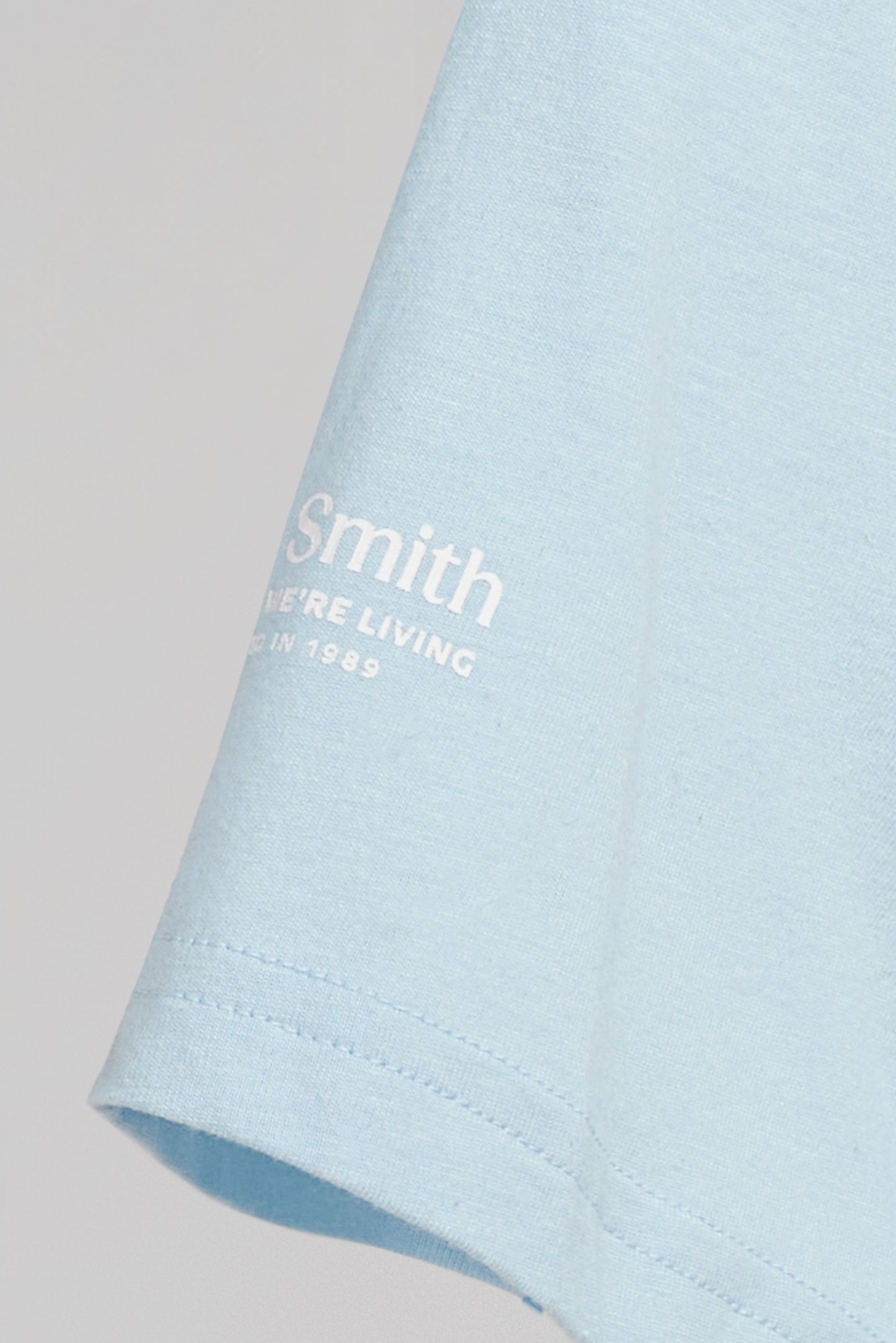 T-shirt T-GEO MC PASTEL BLUE