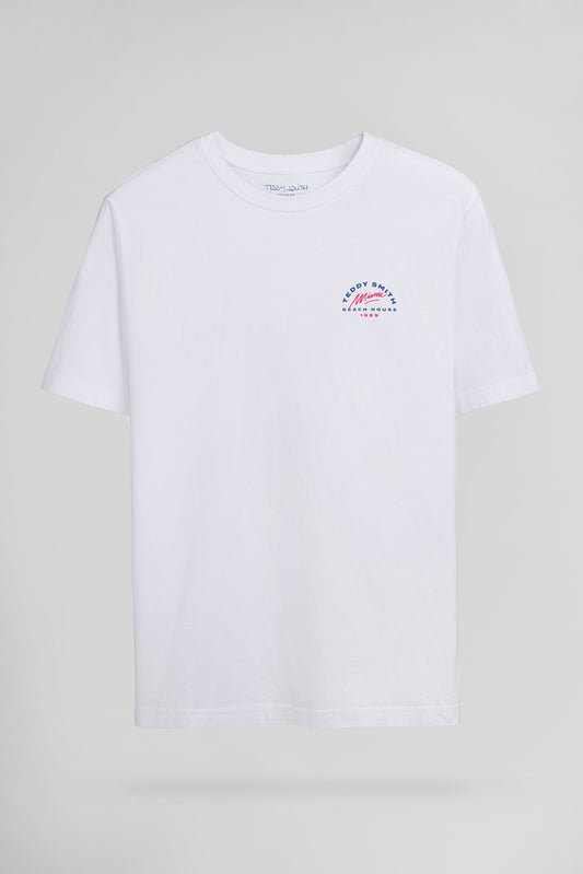 Achat T-shirt T-MIAMI VICE MC BLANC