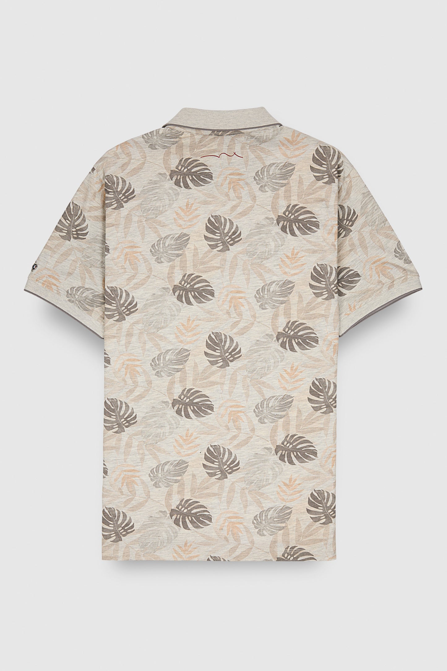 Polo PASY 2 MC BLANC IVOIRE CHINE/FLORAL