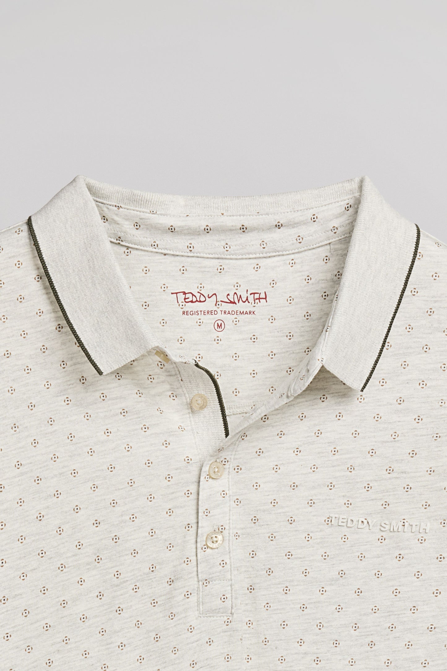 Polo PASY 2 MC BLANC IVOIRE CHINE/DOTS
