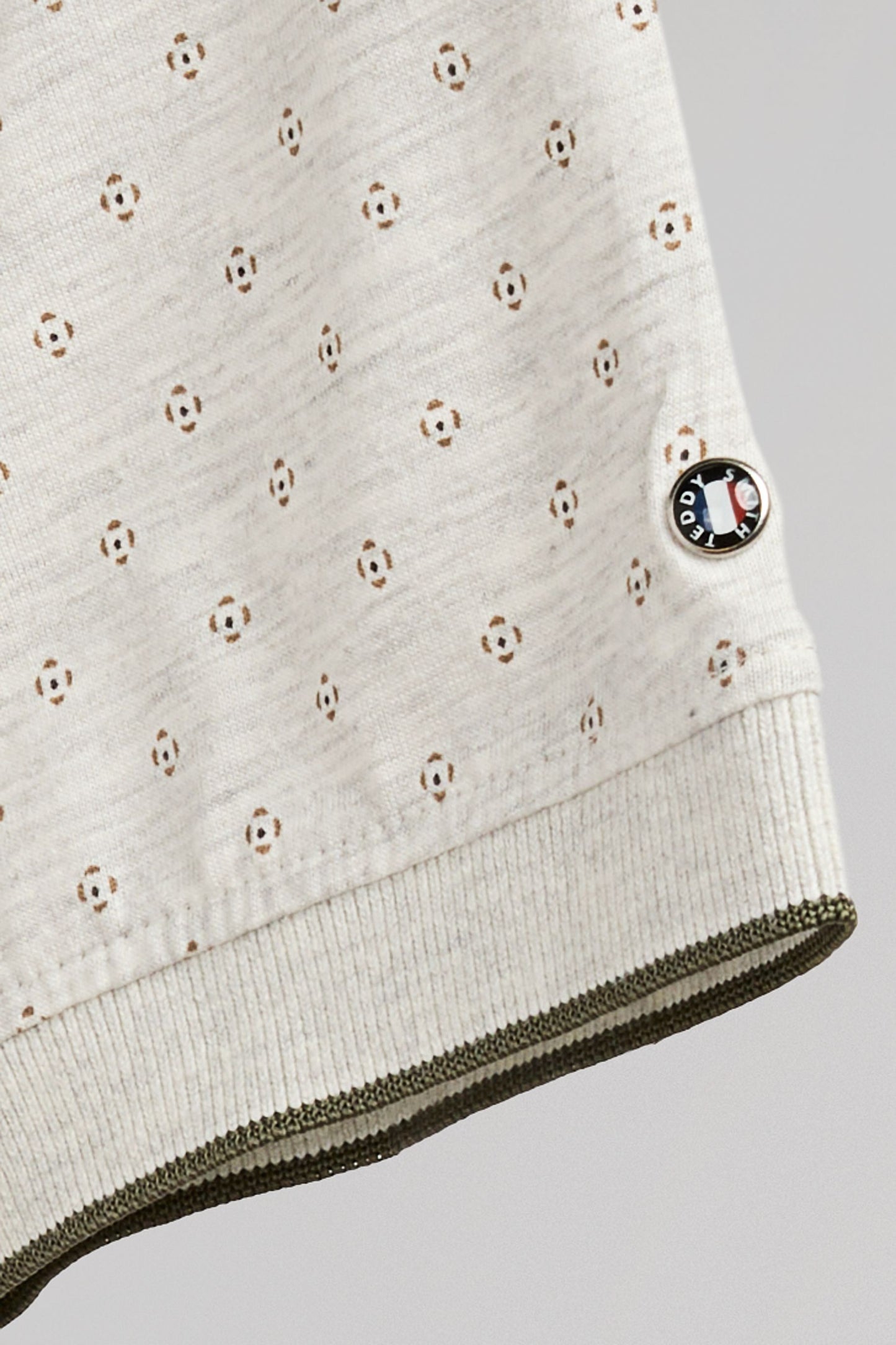 Polo PASY 2 MC BLANC IVOIRE CHINE/DOTS