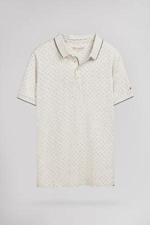 Polo PASY 2 MC BLANC IVOIRE CHINE/DOTS