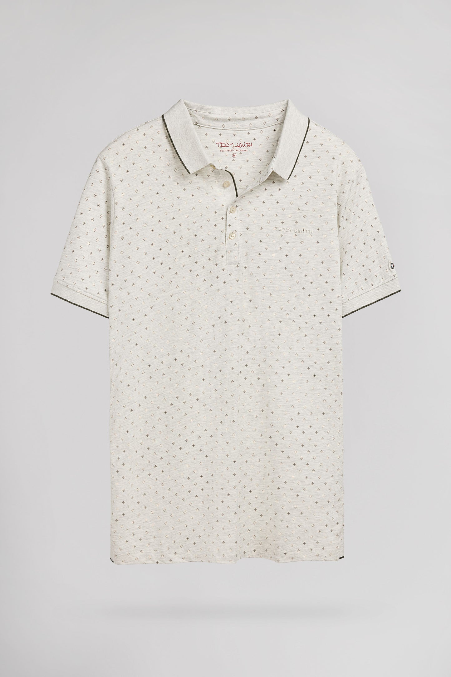 Polo PASY 2 MC BLANC IVOIRE CHINE/DOTS