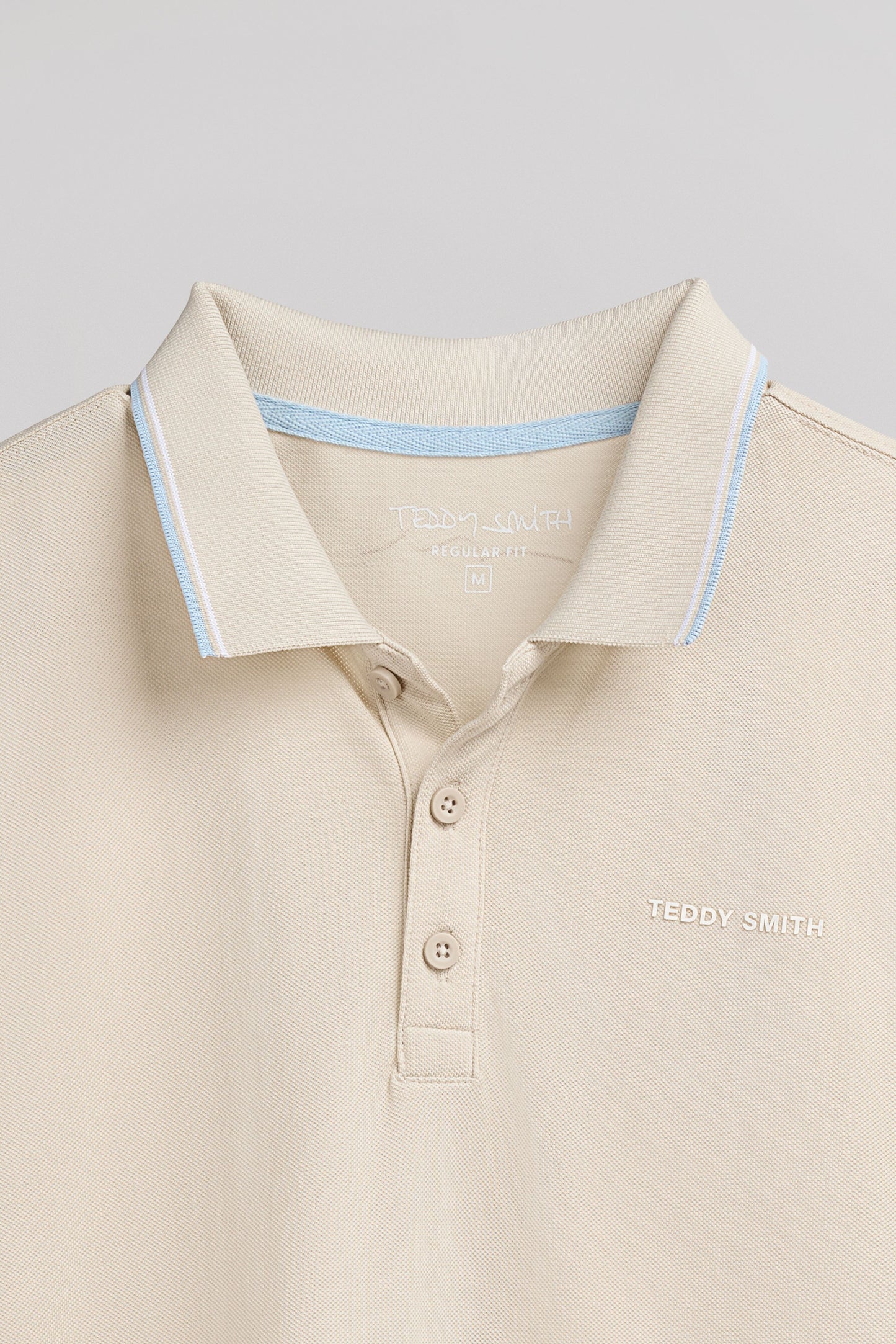 Polo PASIAN 2 MC BEIGE CLAIR