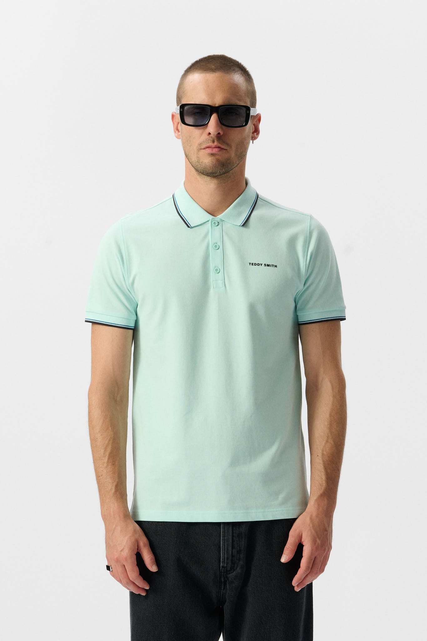 Polo PASIAN 2 MC BLEACH MENTHOL