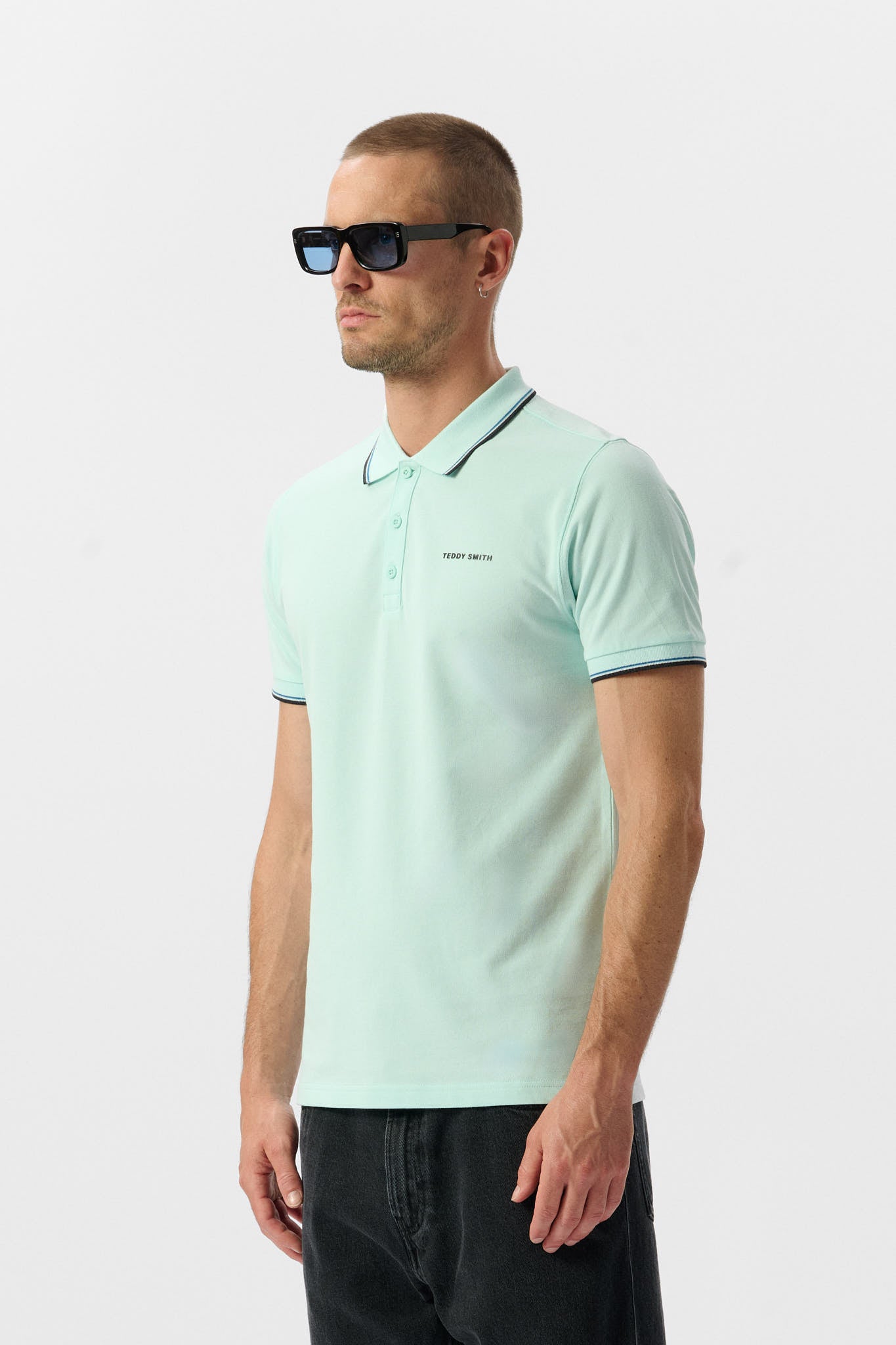 Polo PASIAN 2 MC BLEACH MENTHOL