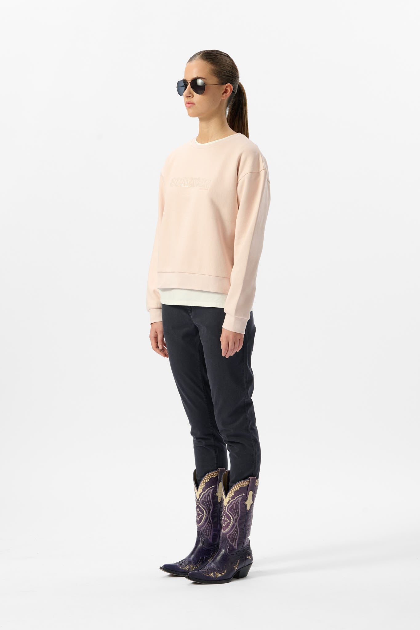 Pantalon P-NINA CHINO DARK NAVY