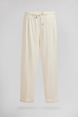 Pantalon TEDDY JOGO LYOC MIDDLE WHITE