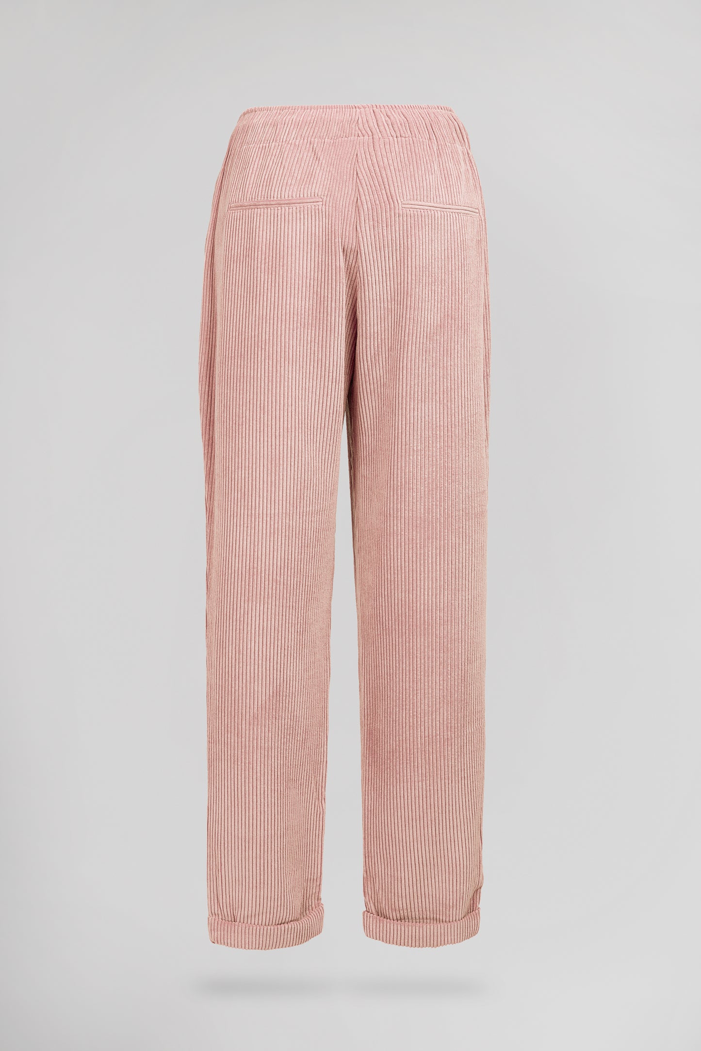 Pantalon TEDDY VELOURS ROSE PALE
