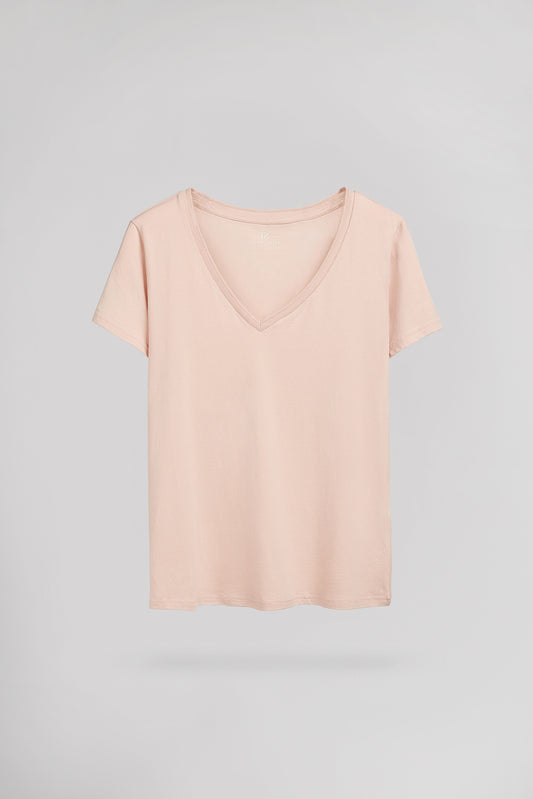 Achat T-shirt T-MIA MC ROSE PALE