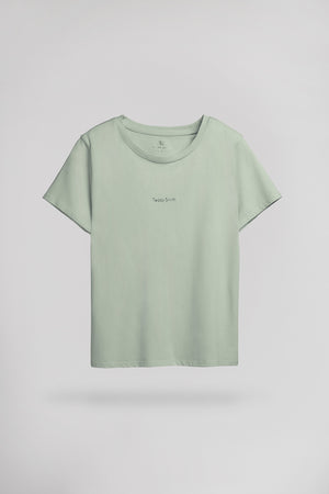 T-shirt T-RIBELLE MC ICEBERG GREEN