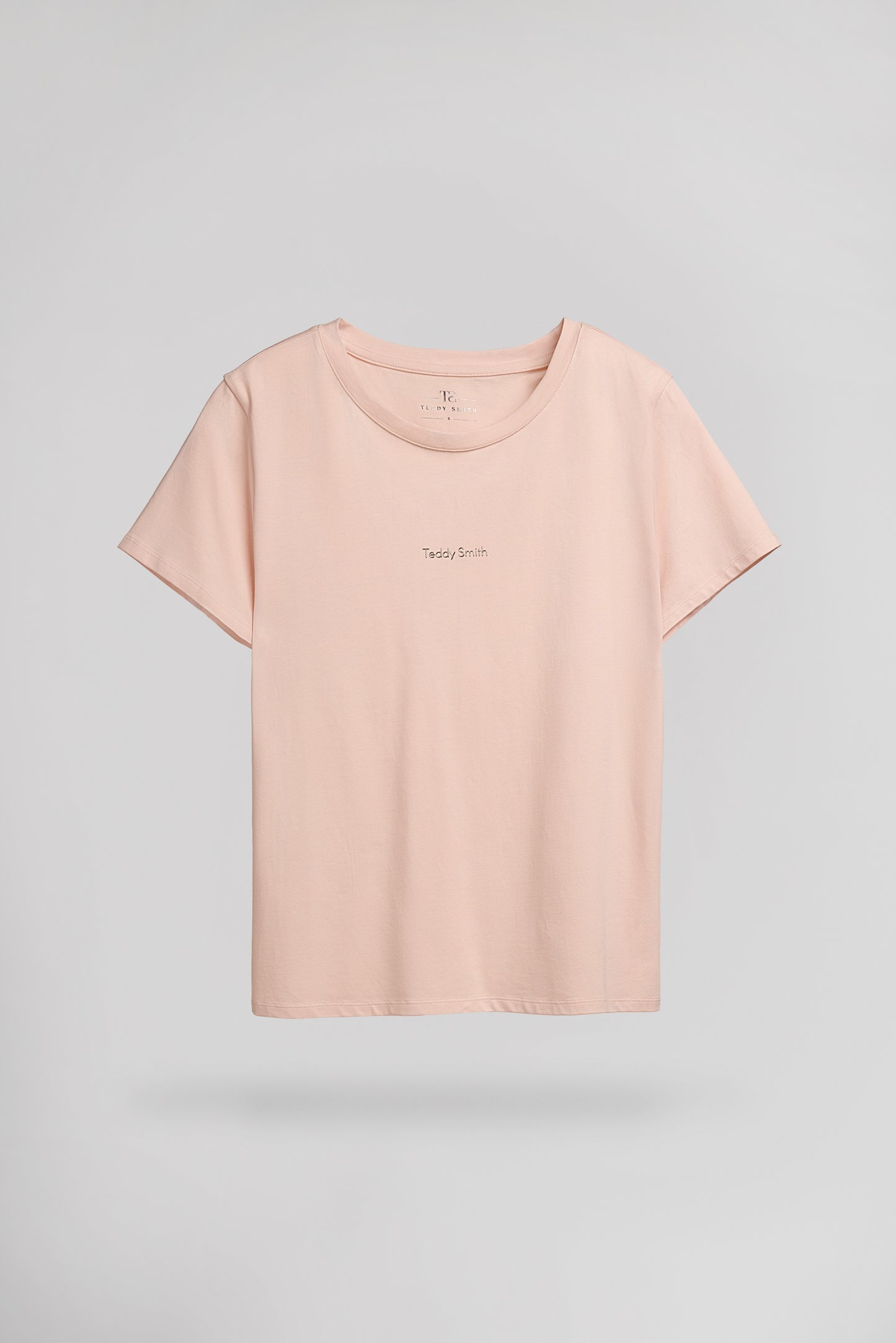 T-shirt T-RIBELLE MC ROSE PALE