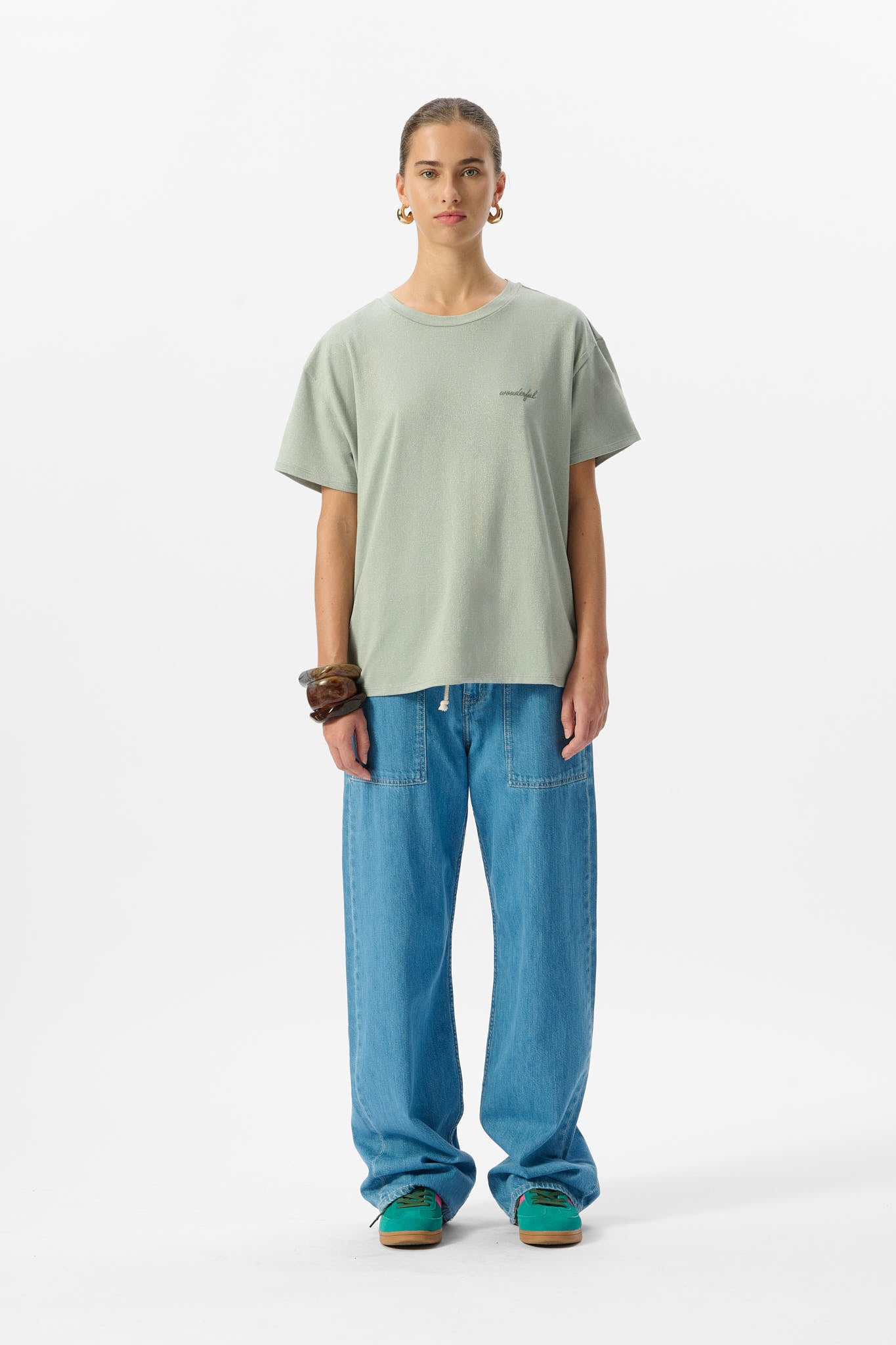 T-shirt T-SOSO MC ICEBERG GREEN
