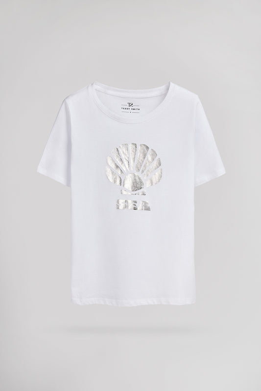 Achat T-shirt T-JOY MC BLANC